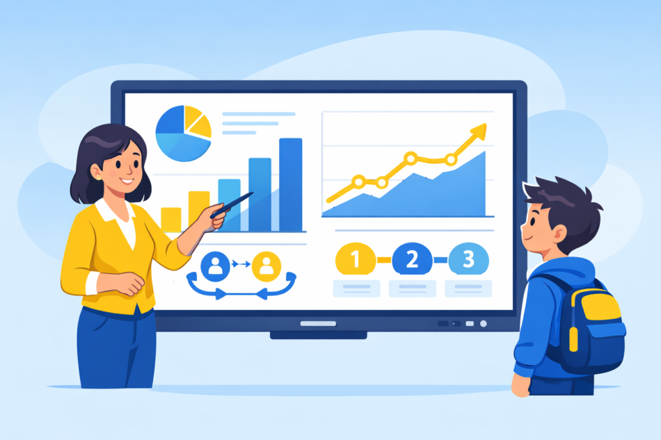 How Interactive Flat Panels for Visual Learning Transform Gen Z & Gen Alpha Classrooms