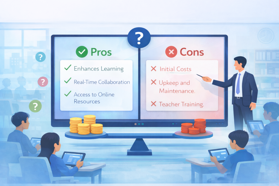 Are Interactive Flat Panels Worth the Investment for Schools?