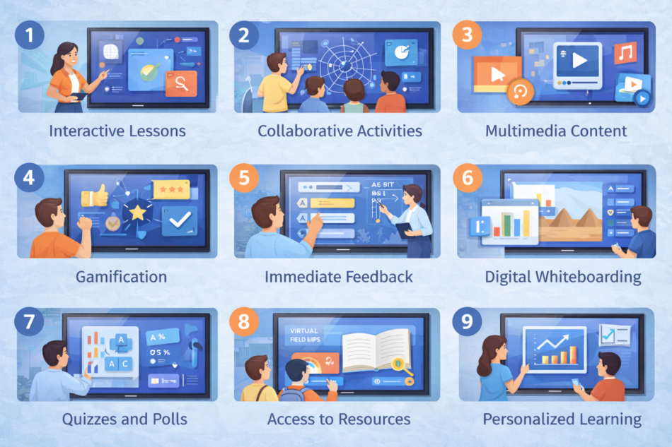 10 Ways Interactive Flat Panels Boost Student Engagement