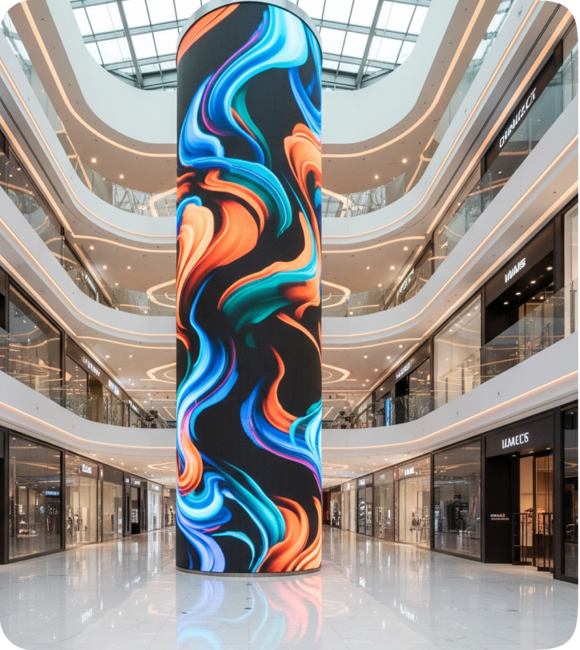 Curved LED Displays